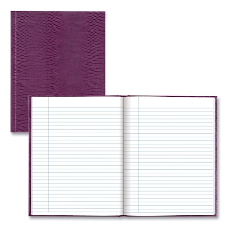 Blueline Executive Notebook, 1-Subject, Medium/College Rule, Grape Cover, 72 9.25 x 7.25 Sheets A7.RAS